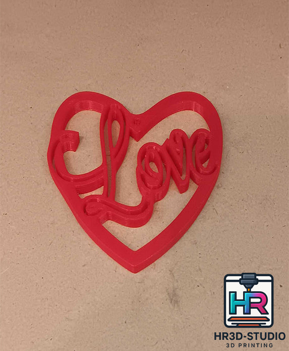 Ornement Cœur Saint-Valentin – Décoration romantique