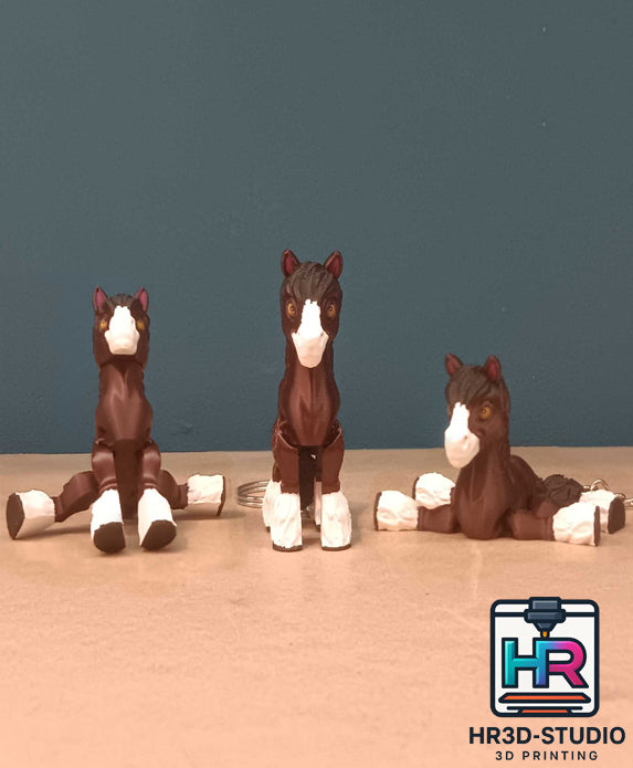 Porte-clés animaux articulés – Créations originales