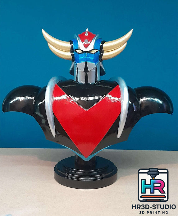 Buste Goldorak – Édition Collector | Peint & verni à la main