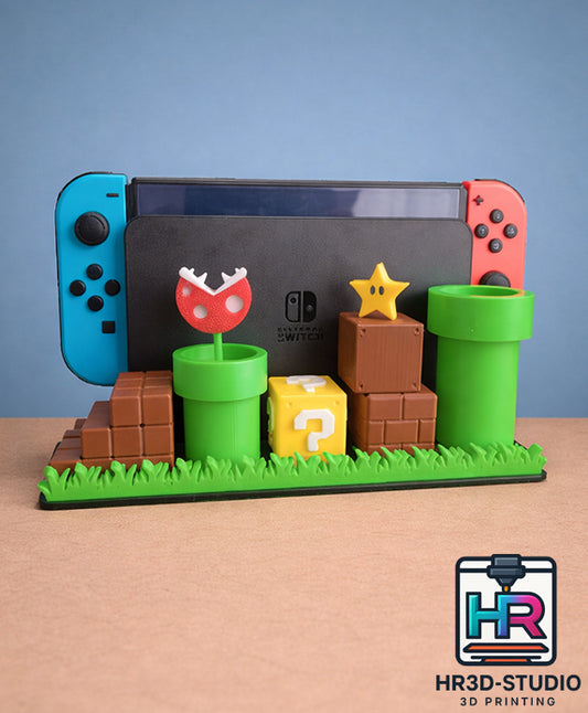Station d’Accueil Nintendo Switch – Style Super Mario