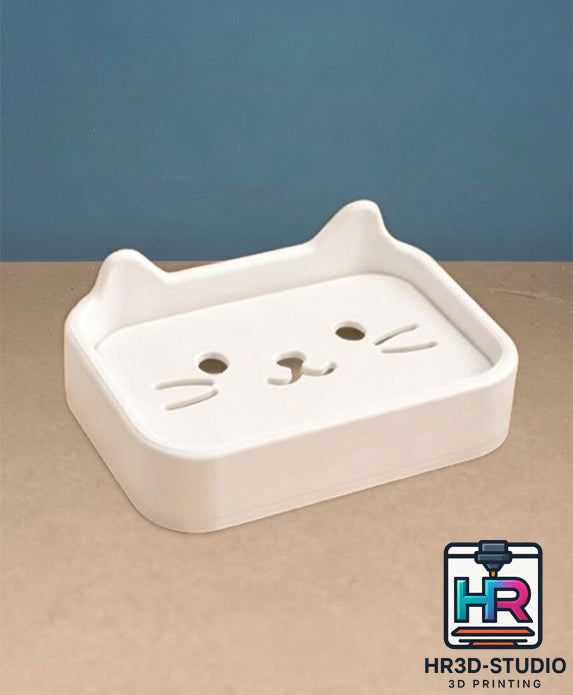 Porte-Savon Chat – Impression 3D