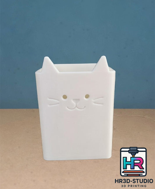 Range Coton-Tiges Chat – Impression 3D