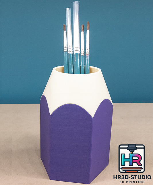 Porte-crayon en forme de crayon – Impression 3D