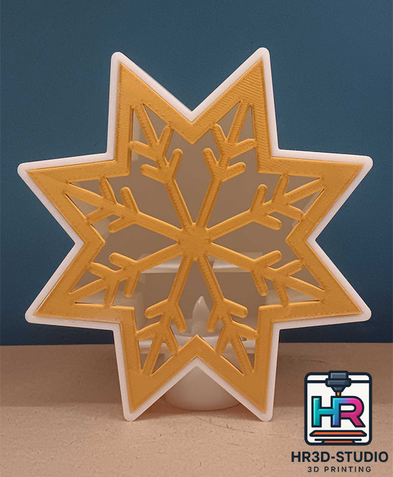 Décoration de Noël Lumineuse – Impression 3D artisanale