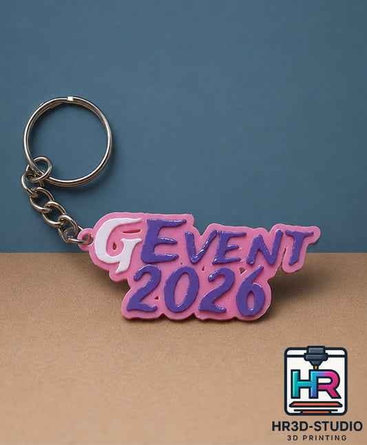 Porte-Clé GEvent 2026 – Édition Officielle