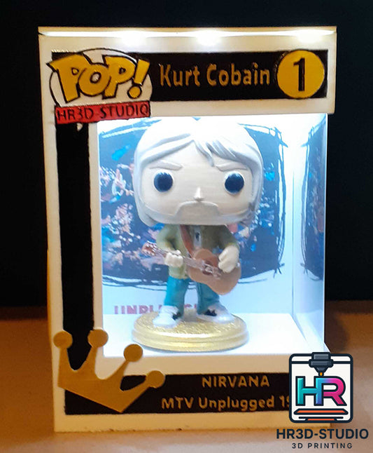 Figurine Pop Personnalisable avec Boîte Lumineuse