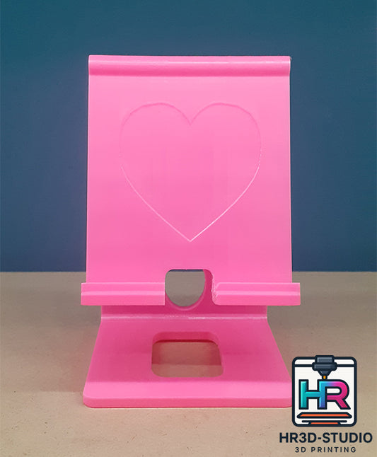 Support téléphone Cœur – Élégant et personnalisable